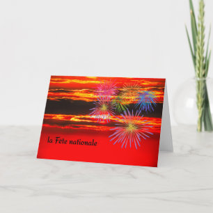 Franse versie van Bastille Day Kaart