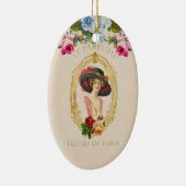 Franse versiering Keramisch Ornament (Rechts)