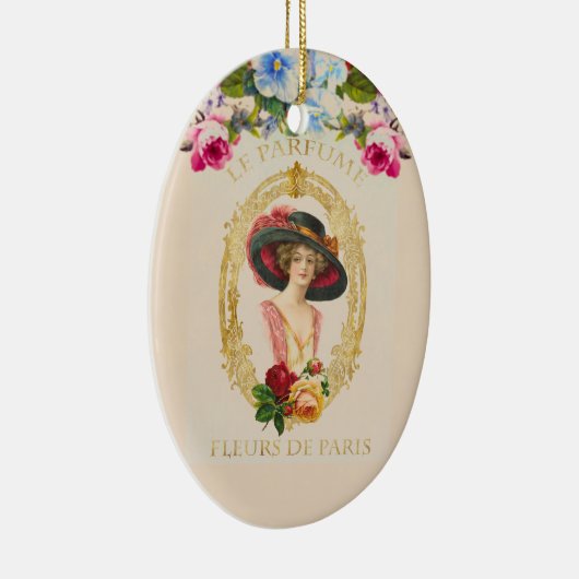 Franse versiering Keramisch Ornament (Rechts)
