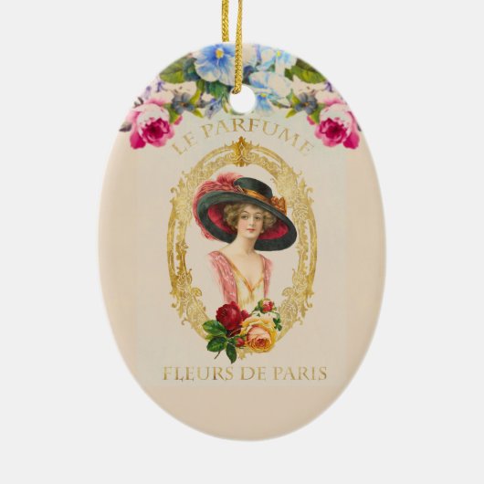  Franse versiering Keramisch Ornament (Achterkant)