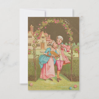 Franse Victoriaans Royal Flat Kaart