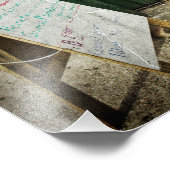 Franse vierkantsbalk foto afdruk (Hoek)