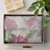 Franse Vintage Roos Ephemera Decoupage Tissuepapier (Geschenk)