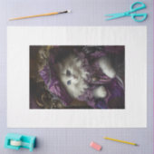 Franse Vintage Royal Cat Decoupage Tissuepapier (Craft)