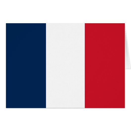 Franse vlag (Voorkant Horizontaal)