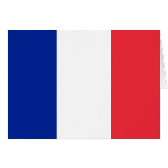 Franse vlag (Voorkant Horizontaal)
