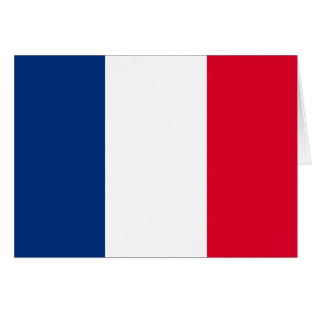 Franse vlag (Voorkant Horizontaal)