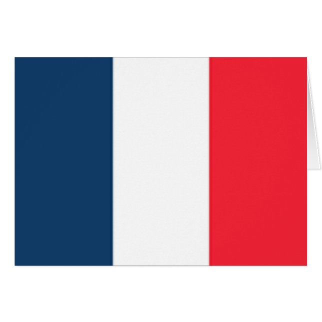 Franse vlag (Voorkant Horizontaal)