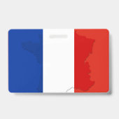 Franse vlag badge (Achterkant)
