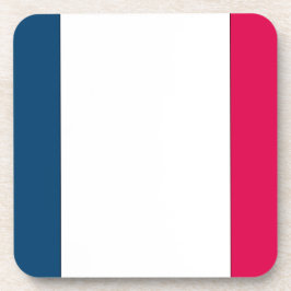 Franse vlag bier onderzetter