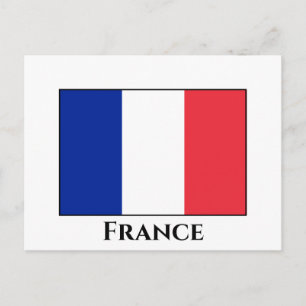 Franse vlag briefkaart