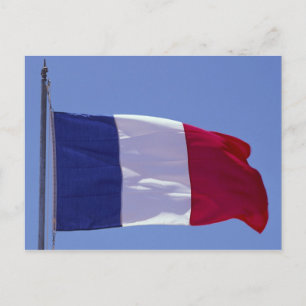 Franse vlag briefkaart