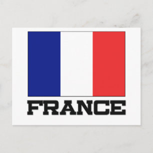 Franse vlag briefkaart