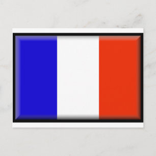 Franse vlag briefkaart