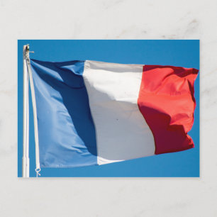 Franse vlag briefkaart