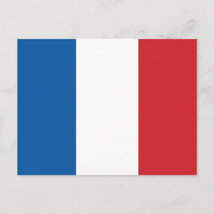 Franse vlag briefkaart