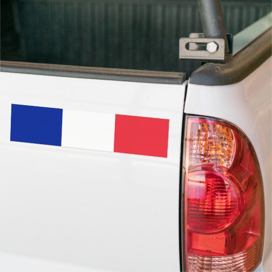 Franse vlag bumpersticker (Op Truck)