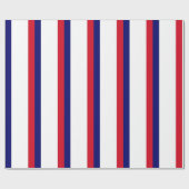Franse vlag cadeaupapier (Vlak)