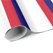 Franse vlag cadeaupapier (Rol Hoek)