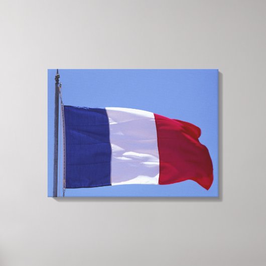 Franse vlag canvas afdruk (Voorkant)