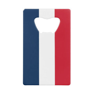 Franse Vlag Credit Card Flesopener Kredietkaart Flessenopener