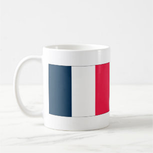 Franse vlag en nationale hymne koffiemok
