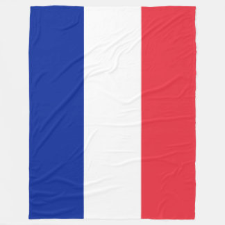 Franse vlag fleece deken