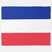 Franse vlag fleece deken (Voorkant (Horizontaal))