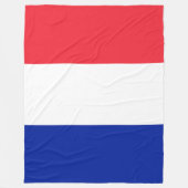 Franse vlag fleece deken (Voorkant)