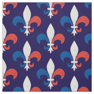 Franse vlag Fleur de Lys Stof
