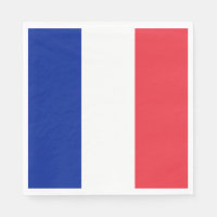 Franse vlag (Frankrijk) Napkins