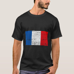 Franse Vlag Frankrijk Vlag Viva La Frankrijk T-shirt