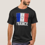 Franse vlag Franse vlag T-shirt (Voorkant)