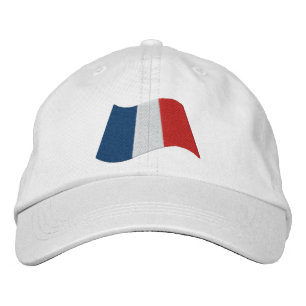 Franse vlag geborduurde pet