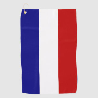 Franse vlag golfhanddoek