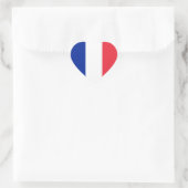 Franse vlag hart sticker (Tas)