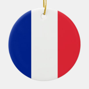 Franse vlag keramisch ornament