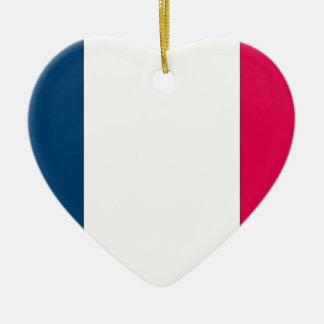 Franse vlag keramisch ornament