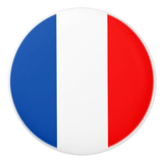 Franse vlag keramische knop