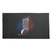 Franse vlag kussensloop (Achterkant)
