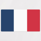 Franse vlag labels (Design 1)