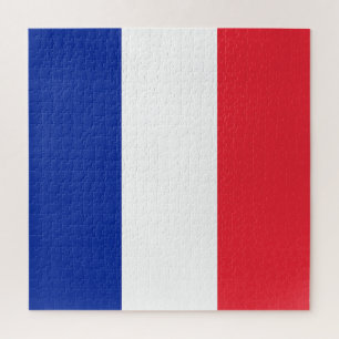 Franse vlag legpuzzel