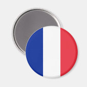 Franse vlag magneet (Voorkant / Achterkant)