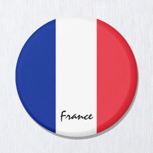 Franse vlag Magnet, vakantie, Frankrijk Magneet