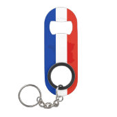 Franse vlag mini flessenopener (Voorkant)