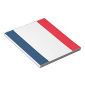 Franse vlag notitieblok (Schuin)