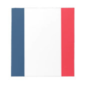 Franse vlag notitieblok (Voorkant)