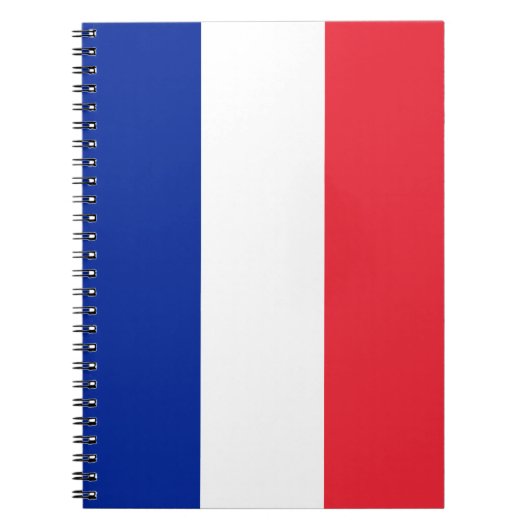 Franse vlag notitieboek (Voorkant)