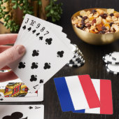 Franse vlag pokerkaarten (Insitu)