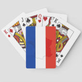 Franse vlag pokerkaarten (Achterkant)